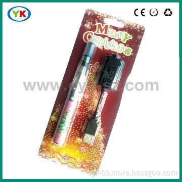 christmas ego ecigs with starter kit or blister pack